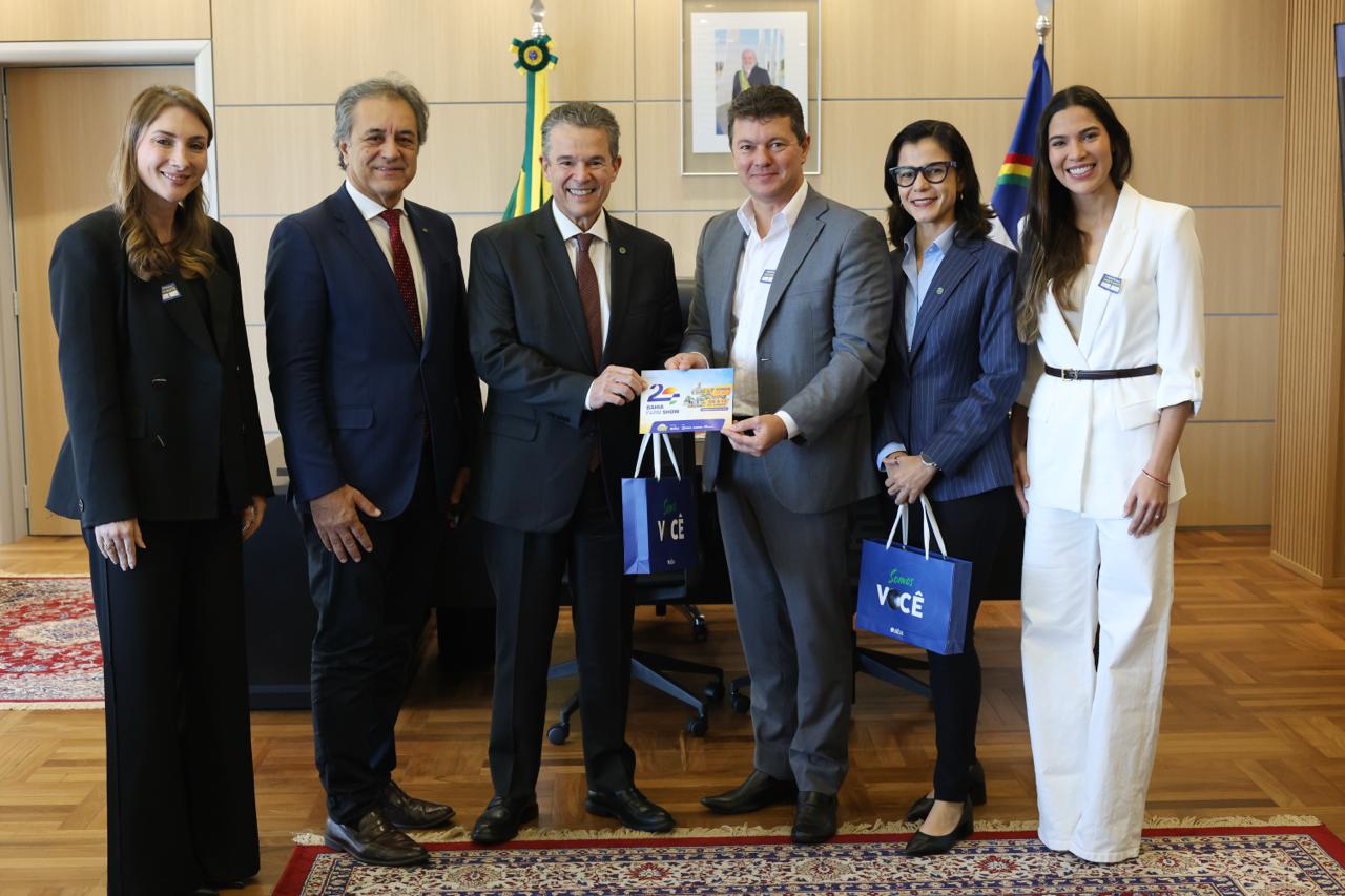 Aiba convida ministro André de Paula para a Bahia Farm Show 2026