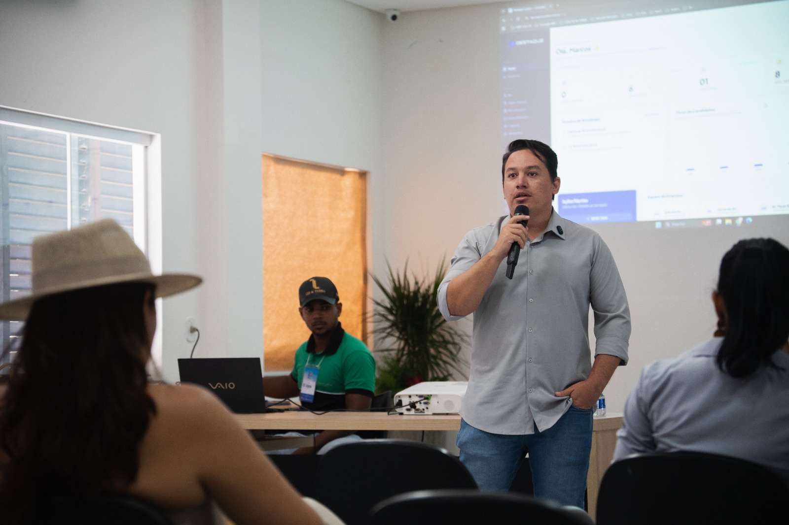 Palestras durante o evento da Bahia Farm Show 2026